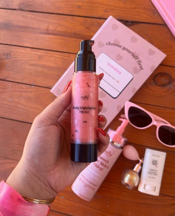 Body highlighter &Lotion